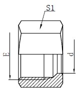 Hydraulic Retaining Nuts Drawing