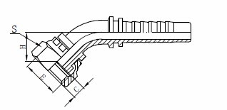 R1AT Hydraulic Hose Assembly