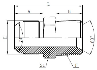 Weld Tube Fittings Drawing